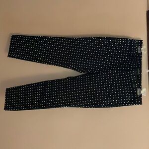 These Banana Republic pants are used and are a size six.